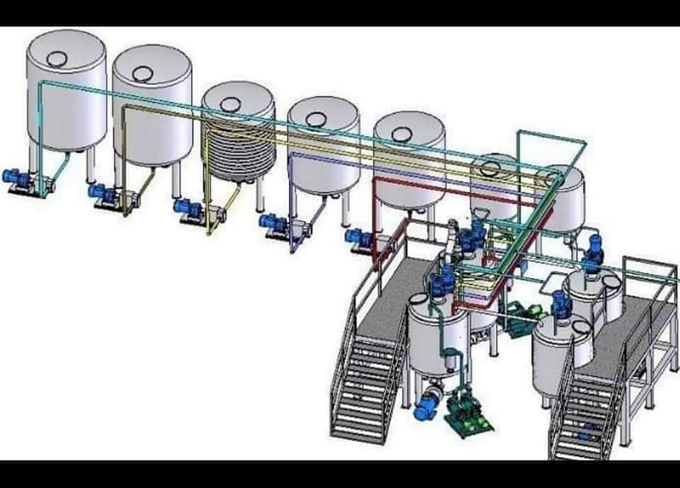 Endüstriyel proses hattı