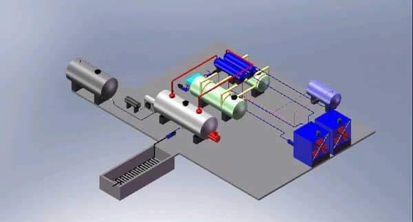 Merdivenli depolama tankı